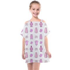 Kid’s Clothes Kids  One Piece Chiffon Dress by SychEva