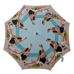 Rest By The Sea Hook Handle Umbrellas (medium) by SychEva