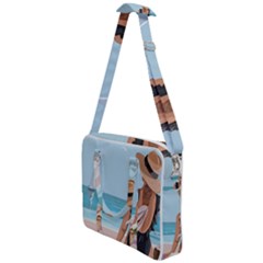 Rest By The Sea Cross Body Office Bag by SychEva