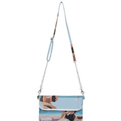 Rest By The Sea Mini Crossbody Handbag by SychEva