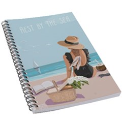 Rest By The Sea 5 5  X 8 5  Notebook