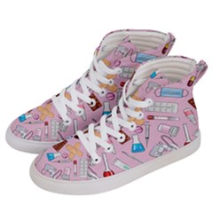 Medical Women s Hi-top Skate Sneakers by SychEva