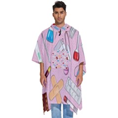 Medical Men s Hooded Rain Ponchos by SychEva