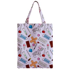 Medicine Zipper Classic Tote Bag by SychEva