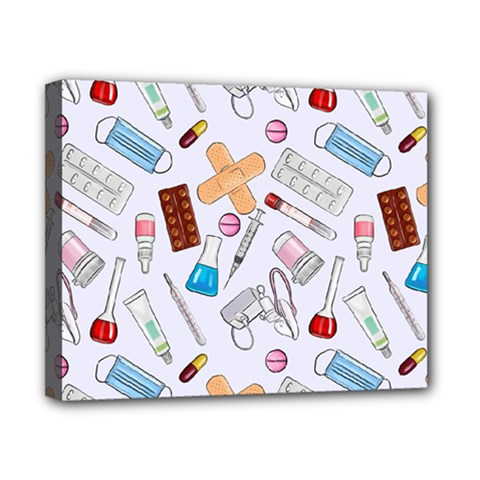 Medicine Canvas 10  X 8  (stretched)