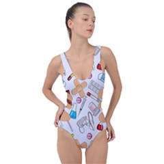 Medicine Side Cut Out Swimsuit