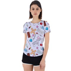 Medicine Back Cut Out Sport Tee