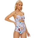 Medicine Knot Front One-Piece Swimsuit View3