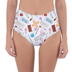 Medicine Reversible High-waist Bikini Bottoms