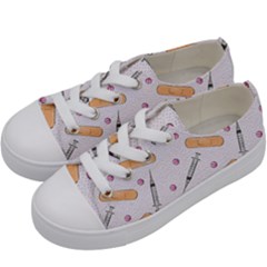 Medicine Kids  Low Top Canvas Sneakers by SychEva