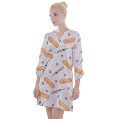 Medicine Open Neck Shift Dress