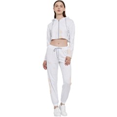 Boxing Cat Cropped Zip Up Lounge Set