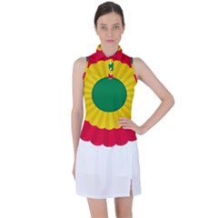 National Cockade Of Bolivia Women s Sleeveless Polo Tee by abbeyz71