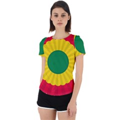 National Cockade Of Bolivia Back Cut Out Sport Tee by abbeyz71