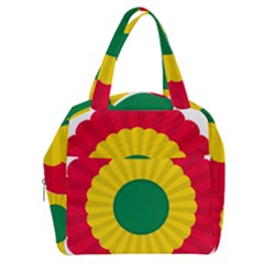 National Cockade Of Bolivia Boxy Hand Bag by abbeyz71