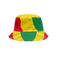 National Cockade Of Bolivia Bucket Hat (kids) by abbeyz71