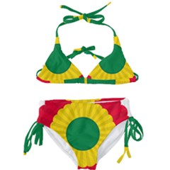 National Cockade Of Bolivia Kids  Classic Bikini Set by abbeyz71