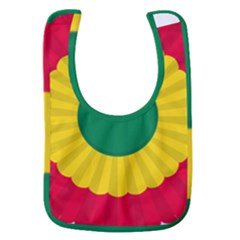 National Cockade Of Bolivia Baby Bib by abbeyz71