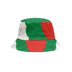 National Cockade Of Bulgaria Inside Out Bucket Hat (kids) by abbeyz71