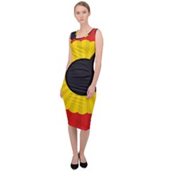 National Cockade Of Belgium Sleeveless Pencil Dress by abbeyz71