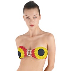 National Cockade Of Belgium Twist Bandeau Bikini Top by abbeyz71