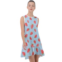 Strawberry Frill Swing Dress