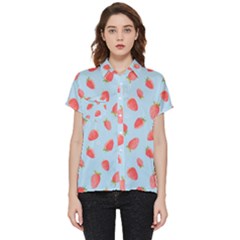 Strawberry Short Sleeve Pocket Shirt