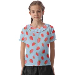 Strawberry Kids  Frill Chiffon Blouse