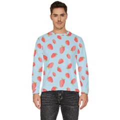 Strawberry Men s Fleece Sweatshirt