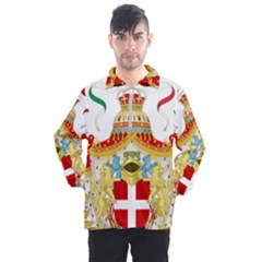 Coat Of Arms Of The Kingdom Of Italy (1890)h Men s Half Zip Pullover by abbeyz71