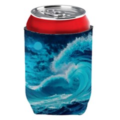 Waves Ocean Sea Tsunami Nautical 3 Can Holder by Jancukart