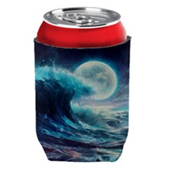 Tsunami Waves Ocean Sea Nautical Nature Water 4 Can Holder by Jancukart