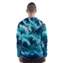 Thunderstorm Tsunami Tidal Wave Ocean Waves Sea Men s Hooded Windbreaker View2