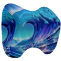 Tsunami Tidal Wave Ocean Waves Sea Nature Water 2 Head Support Cushion View3