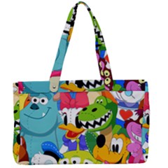 Illustration Cartoon Character Animal Cute Canvas Work Bag by Sudheng