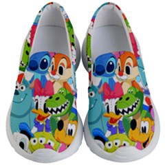 Illustration Cartoon Character Animal Cute Kids Lightweight Slip Ons