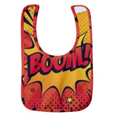 Explosion Boom Pop Art Style Baby Bib by Sudheng