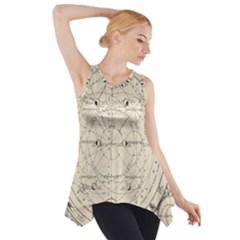 Astronomy Vintage Side Drop Tank Tunic by ConteMonfrey