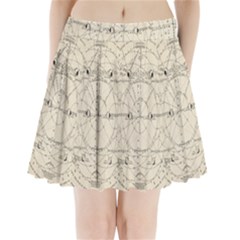 Astronomy Vintage Pleated Mini Skirt by ConteMonfrey