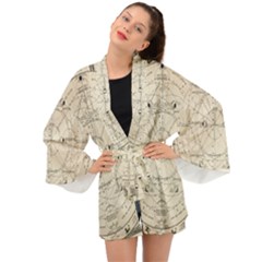 Astronomy Vintage Long Sleeve Kimono by ConteMonfrey