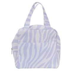 Grey Zebra Vibes Animal Print  Boxy Hand Bag