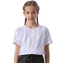 Grey Zebra Vibes Animal Print  Kids  Basic Tee by ConteMonfrey