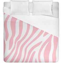 Pink Zebra Vibes Animal Print  Duvet Cover (king Size) by ConteMonfrey