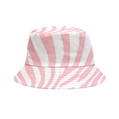 Pink Zebra Vibes Animal Print  Inside Out Bucket Hat by ConteMonfrey