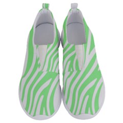 Green Zebra Vibes Animal Print  No Lace Lightweight Shoes by ConteMonfrey