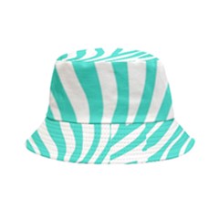 Blue Zebra Vibes Animal Print   Inside Out Bucket Hat by ConteMonfrey