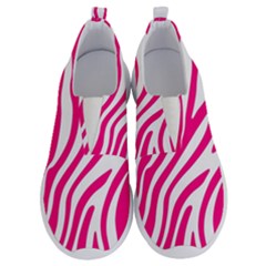 Pink Fucsia Zebra Vibes Animal Print No Lace Lightweight Shoes by ConteMonfrey