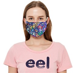 Leafs And Floral Cloth Face Mask (adult) by BellaVistaTshirt02