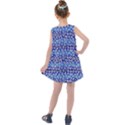 Animal Print - Blue - Leopard Jaguar Dots Small  Kids  Summer Dress View2