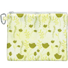 Yellow Classy Tulips  Canvas Cosmetic Bag (xxxl) by ConteMonfrey